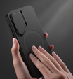 Θήκη για Samsung Galaxy S25, Suritch Shockproof, για MagSafe, μαύρη