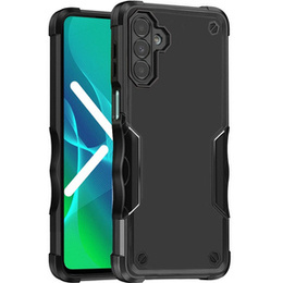 Θωρακισμένη θήκη για Samsung Galaxy A14 4G/5G, Dual-Layer, μαύρη