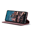 θήκη CASEME για Samsung Galaxy A04S / A13 5G, Leather Wallet Case, κόκκινη