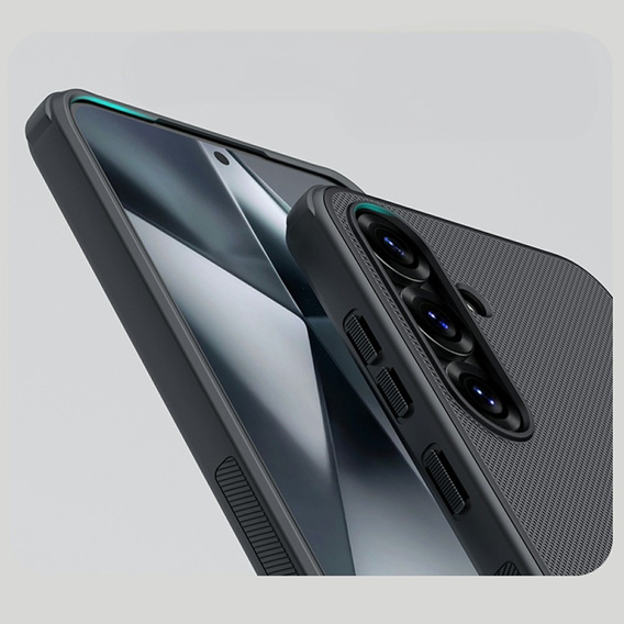 θήκη NILLKIN για Samsung Galaxy S25+ Plus, Frosted Shield, για MagSafe, μαύρη