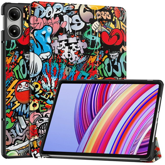 Θήκη για Xiaomi Redmi Pad Pro / Xiaomi Poco Pad, Smartcase, graffiti