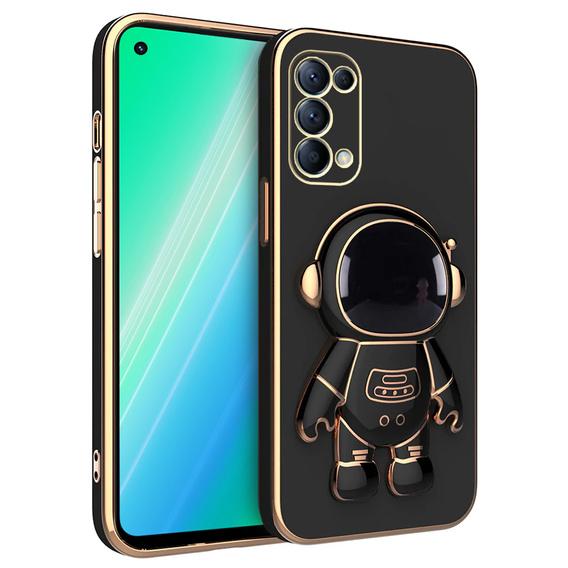 Θήκη για Oppo A74 5G, Astronaut, μαύρη