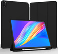 Θήκη για iPad Pro 12.9" 2022/2021/2020 (6/5/4 gen.), Smart Pencil, με υποδοχή γραφίδας, μαύρη