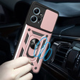 Θήκη για Xiaomi Redmi Note 12 4G, CamShield Slide, ροζ rose gold