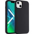 Θήκη για iPhone 14 Plus, Silicone Lite, μαύρη