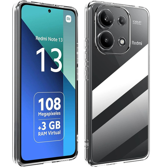 Λεπτή θήκη για Xiaomi Redmi Note 13 5G, Slim, διαφανής
