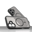 Θήκη για iPhone 17, για MagSafe, με προστασία κάμερας, χρωματιστή με μαύρο περίγραμμα