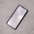 Μαγνητική θήκη MagSafe Dual Glass για Samsung Galaxy S22 Ultra, μαύρη