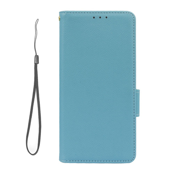 Θήκη με πτερύγιο για Xiaomi Redmi Note 12 5G / POCO X5 5G, Wallet Litchi Magnet, μπλε