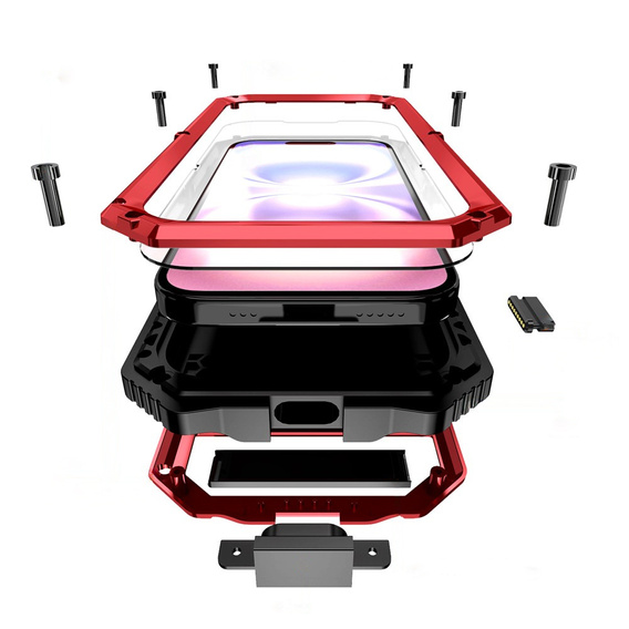 Θήκη R-JUST με βάση στήριξης για iPhone 17