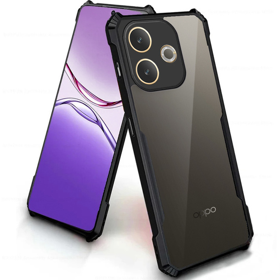 Θήκη για Oppo A5 Pro 5G, AntiDrop Hybrid, μαύρη