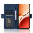 Θήκη με πτερύγιο για Oppo Reno 12FS / 12F, Card Slot, σκούρο μπλε