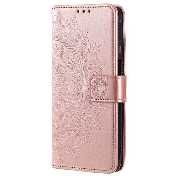 Θήκη με πτερύγιο για Xiaomi Redmi Note 11/11S, Mandala, ροζ