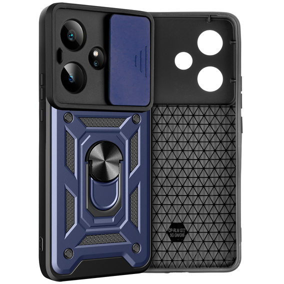 Θήκη για Realme GT 7 / 7T, CamShield Slide, μπλε
