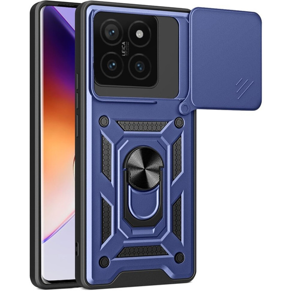 Θήκη για Xiaomi 14T Pro, CamShield Slide, μπλε