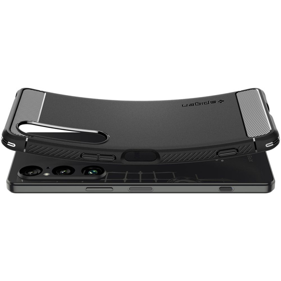 Θήκη SPIGEN Rugged Armor για Sony Xperia 1 VI – Μαύρη Ματ