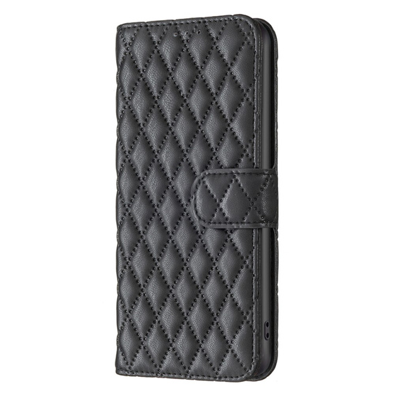 Θήκη με πτερύγιο για Infinix Hot 40i, Wallet, BINFEN COLOR, μαύρη