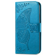 Θήκη με πτερύγιο για Xiaomi 14T, Butterfly, μπλε