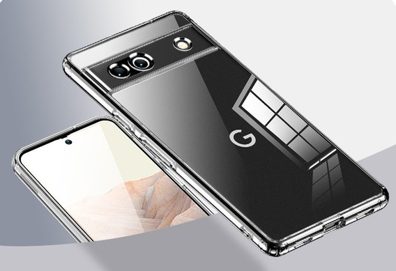 Θήκη για Google Pixel 7a, Fusion Hybrid, διαφανής