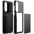 Θήκη για Samsung Galaxy S25 Edge, Sliding Card Holder, μαύρη