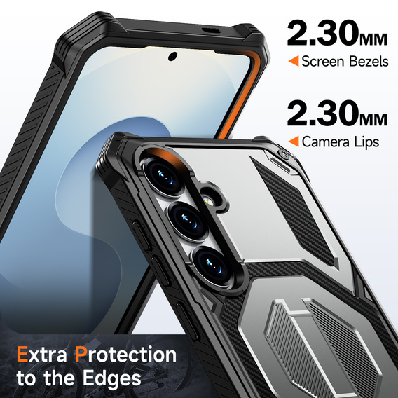 Προστατευτική θήκη με βάση συμβατή με MagSafe για Samsung Galaxy S25 FE