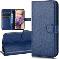 θήκη πτερύγιο για Samsung Galaxy M15 5G, Wallet Rhombus, μπλε