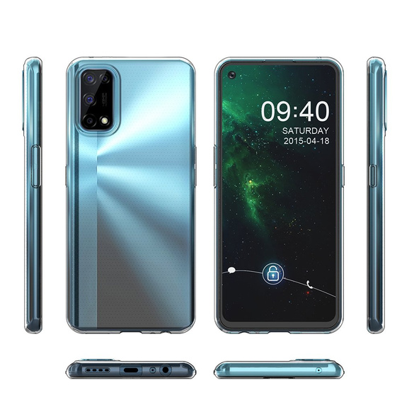 Λεπτή θήκη για Realme 7 5G, Slim, διαφανής