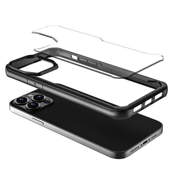Θήκη για iPhone 13 Pro Max, AntiDrop Hybrid, μαύρη