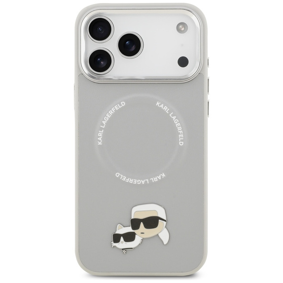 Θήκη Karl Lagerfeld Karl & Choupette Pins MagSafe για iPhone 17 Pro