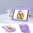 Παιδική θήκη για Lenovo Tab M10 X505F X605F / Tab P10-X705F/L / Huawei T5 10.1, Cute Patterns, με βάση, μωβ