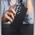 θήκη BENKS Kevlar για Samsung Galaxy S25, για MagSafe, Carbon Fiber, μαύρη