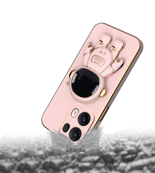 Θήκη για Oppo Reno 13, Astronaut, ροζ