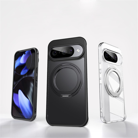 Θήκη για Google Pixel 10 / 10 Pro , για MagSafe, με βάση, μαύρο