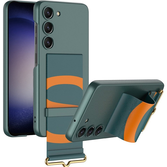 Θήκη για Samsung Galaxy S23 Plus, GKK Strap Case, πράσινη
