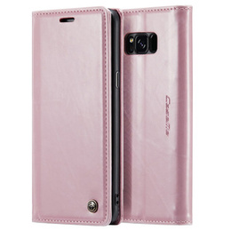 θήκη CASEME για Samsung Galaxy S8, Waxy Textured, ροζ