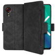 Θήκη με πτερύγιο για Samsung Galaxy Xcover 5, Card Slot, μαύρη
