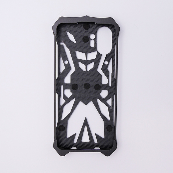 Θωρακισμένη θήκη για Nothing Phone 2, Aluminum Alloy, μαύρη