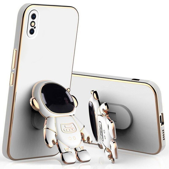 Θήκη για iPhone X / XS, Astronaut, λευκή