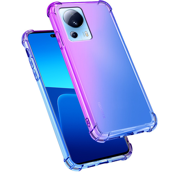 θήκη για το Xiaomi 13 Lite, Gradient Dropproof, Μωβ / μπλε