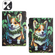 Θήκη για Samsung Galaxy Tab A9 X110 / X115, corgi dog