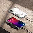 Θήκη για iPhone 16, Erbord Dropproof, διαφανής + γυαλί