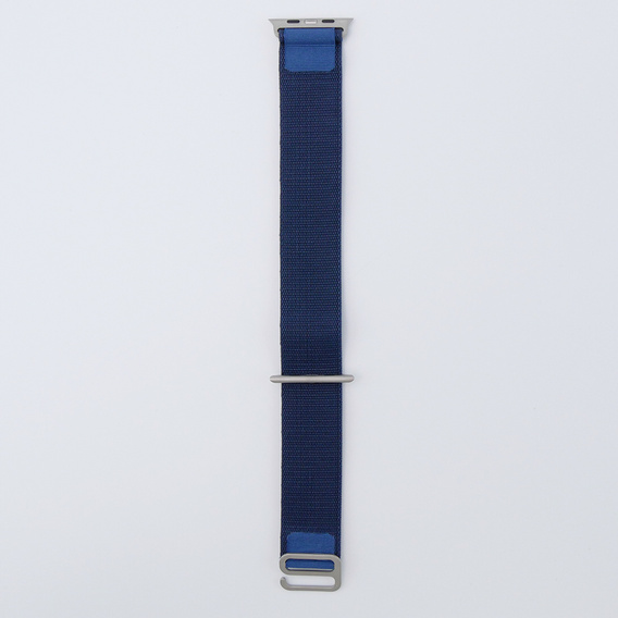 Λουράκι νάιλον για Apple Watch 1/2/3/4/5/6/7/8/SE/ULTRA 42/44/45/49mm, ναυτικό μπλε 