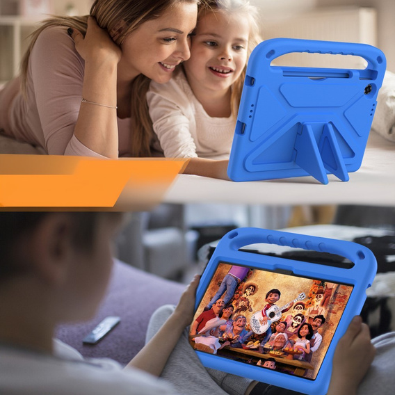 Παιδική θήκη για Lenovo Tab TB311FU, παιδική θήκη με λαβή, μπλε