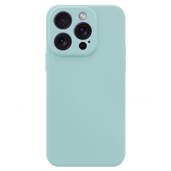 Θήκη για iPhone 15 Pro Max, Silicone Lite, μπλε