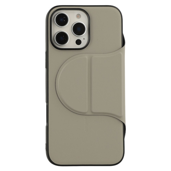 Θήκη X-LEVEL για iPhone 16 Pro, Magnetic Card Holder, γκρι
