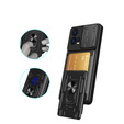 Θωρακισμένη θήκη για Motorola Edge 30 Fusion 5G, Camera Slide Card Slot, μαύρη