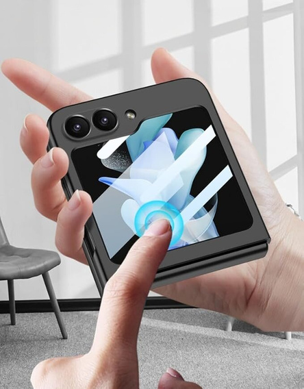 Θήκη για Samsung Galaxy Z Flip7 FE / Z Flip6, PC Case, μαύρη