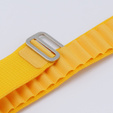 Λουράκι νάιλον για Apple Watch 1/2/3/4/5/6/7/8/SE/ULTRA 42/44/45/49mm, κίτρινη