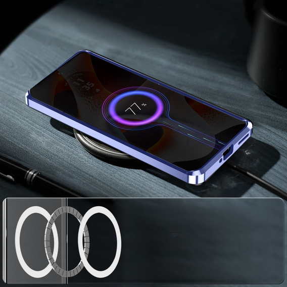 θήκη προστασίας κάμερας για το Motorola Edge 50 Pro 5G, CamShield MagSafe, μωβ