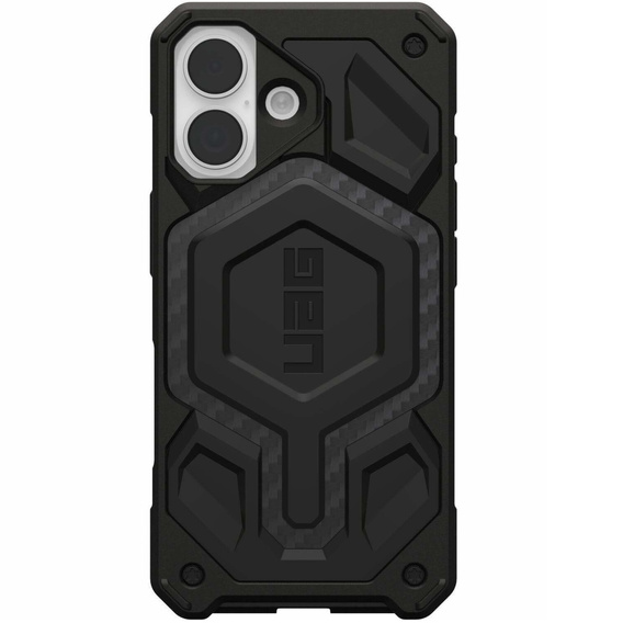Urban Armor Gear Θήκη για iPhone 15 Plus, Monarch Pro Kevlar MagSafe, μαύρη